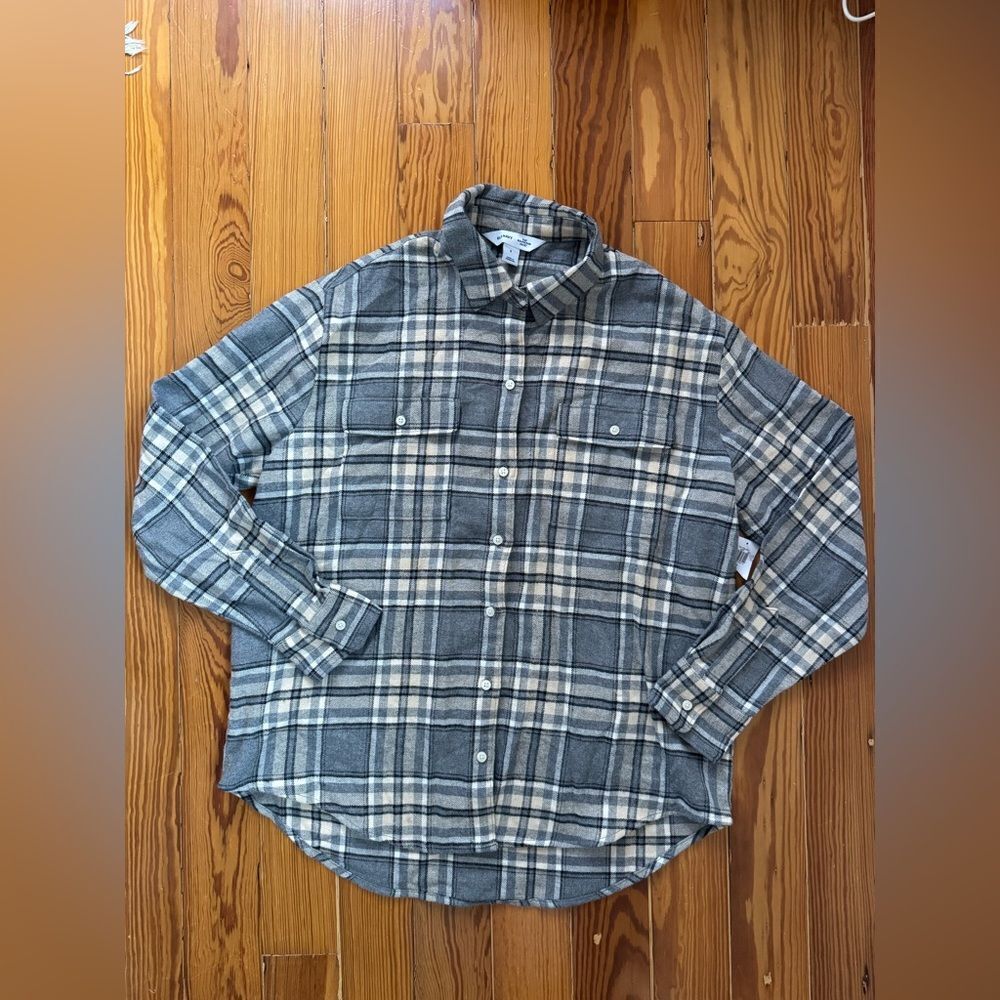 NWT Old Navy Flannel Button-down Shirt